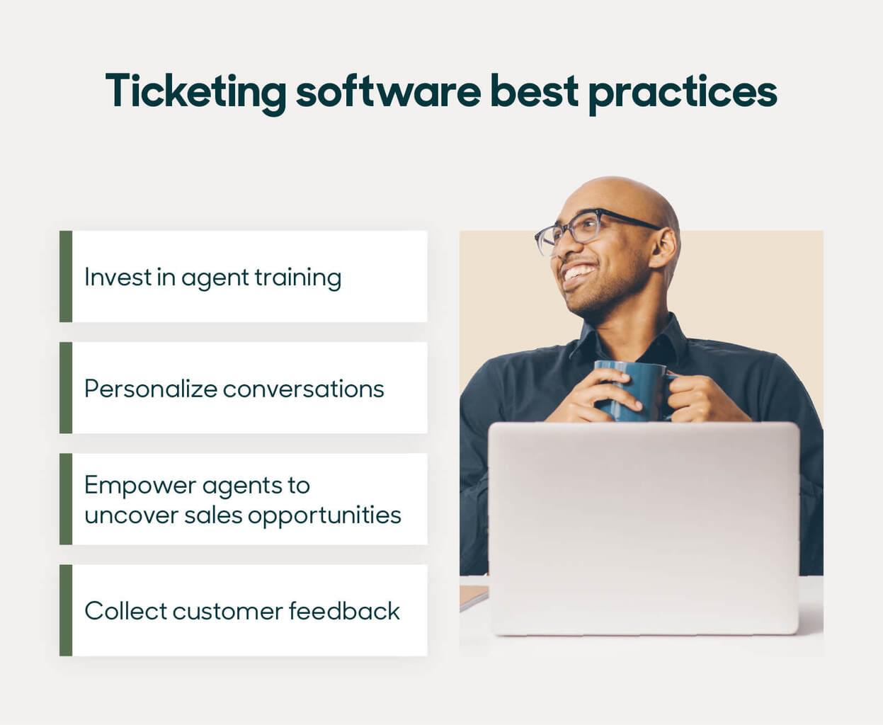 Ticketing software best practices