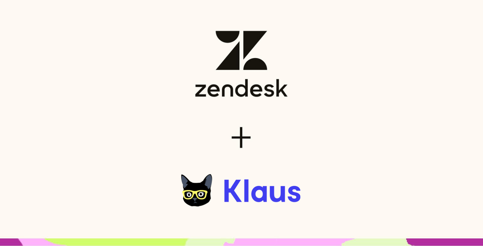 Zendesk and Klaus